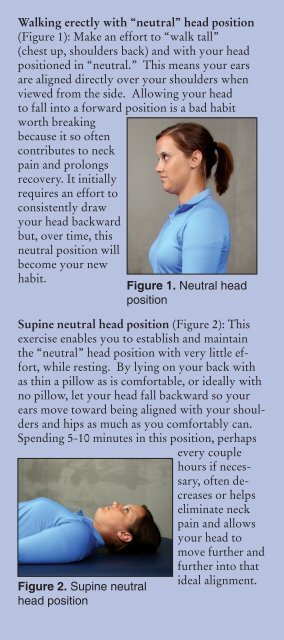 Cervical Exercise: - KnowYourBack.org