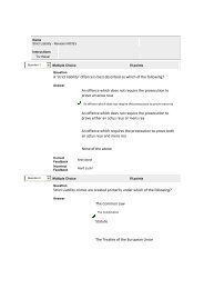 A 'strict liability' offence is best described as which ... - NDLR Dspace