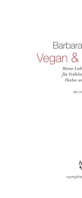 Leseprobe aus: Vegan & vollwertig von Barbara ... - PranaHaus