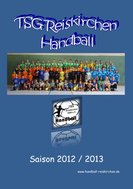 Saisonheft 2012/2013 - TSG Reiskirchen Handball