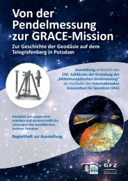 Von der Pendelmessung zur GRACE-Mission