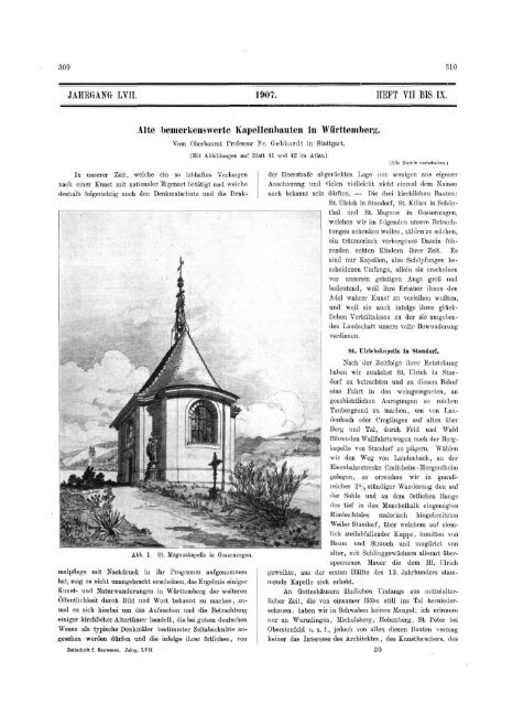 05. Zeitschrift für Bauwesen LVII. 1907, H. VII-IX= Sp. 309-460