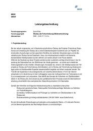 Leistungsbeschreibung (PDF, 255KB, Datei ist nicht ... - Bund.de