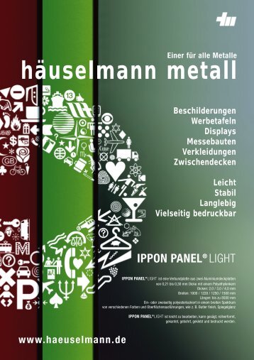 ippon panel - Häuselmann Metall GmbH