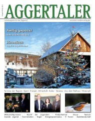 Aggertaler 04 2012 - Medienverlag Rheinberg | Oberberg