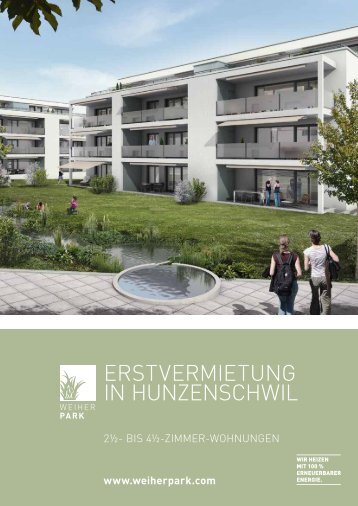 Dokumentation (PDF) - Weiherpark Hunzenschwil