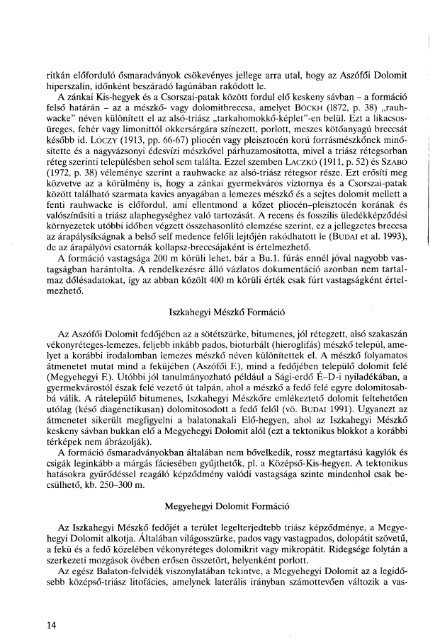 letölthető pdf - Bakonyi Természettudományi Múzeum