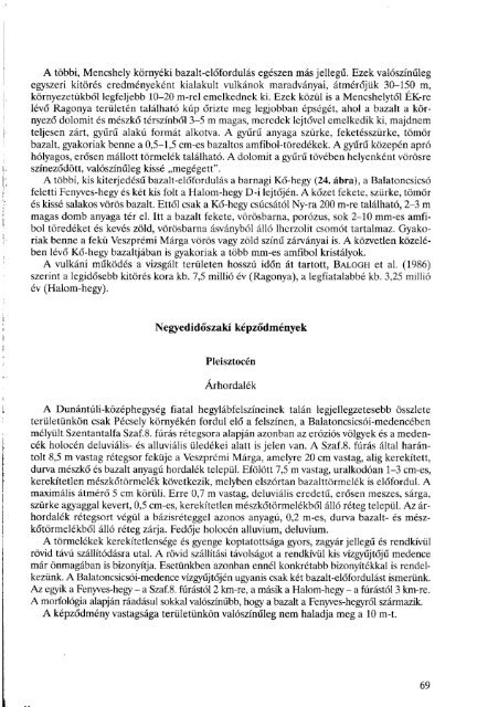 letölthető pdf - Bakonyi Természettudományi Múzeum