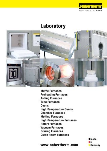 catalogue Laboratory/Dental - Nabertherm