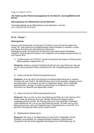 Abwägungstabelle frühzeitige.pdf (166,8KB) - Stadt Paderborn