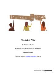 The Art of With essay - Cornerhouse