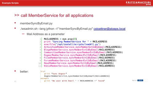 Saving My Time Using Scripts Speed up IBM ... - DanNotes