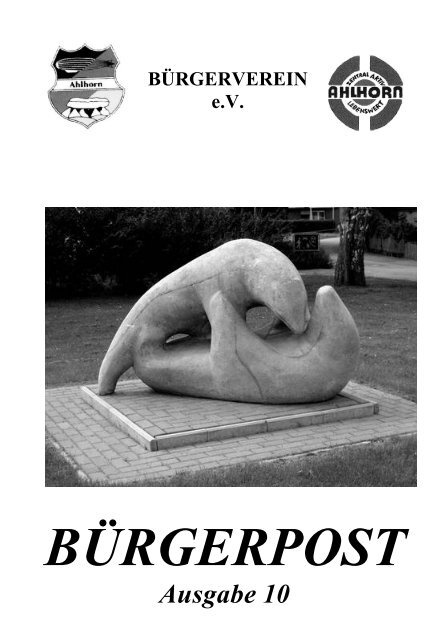 Burgerpost 10 200 Burger Verein Ahlhorn