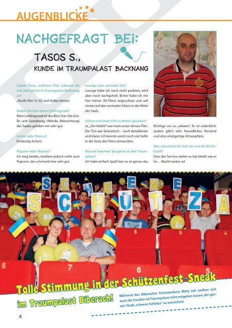 Ausgabe 41 08/13 - Traumpalast Esslingen