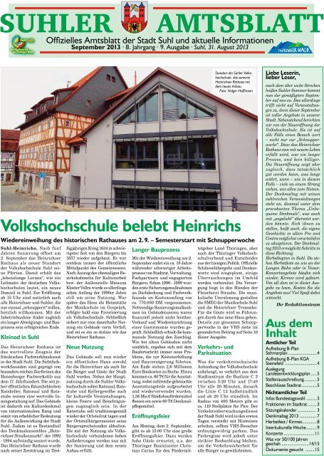 Suhler Amtsblatt