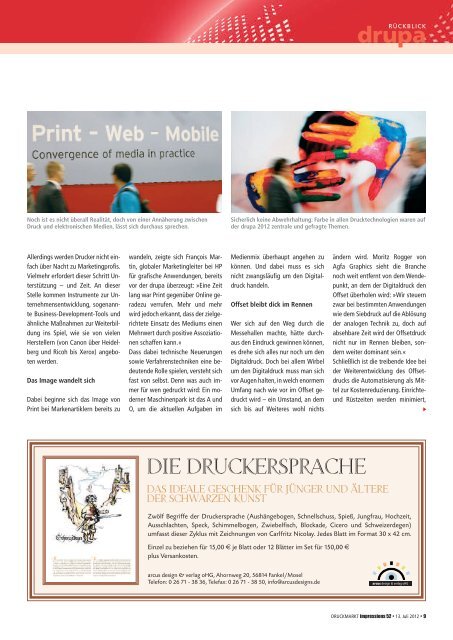 drupa - Druckmarkt