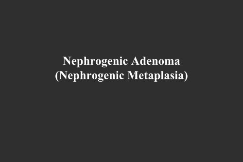 Adenosis