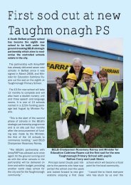 First sod cut at new Taughmonagh Primary School - Belfast ...