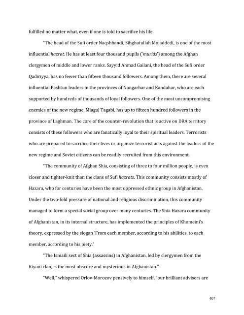 The Road to Afghanistan - George Washington University