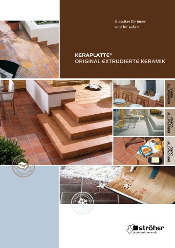 KERAPLATTE® ORIGINAL EXTRUDIERTE KERAMIK - Ströher