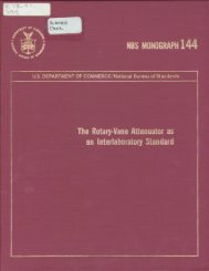 The Rotary-Vane Attenuator as an Intel-laboratory Standard