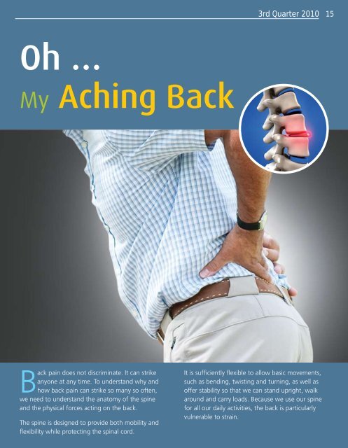 Oh... My Aching Back - Saudi Aramco