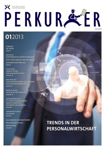 TRENDS IN DER PERSONALWIRTSCHAFT - PERKURA GmbH