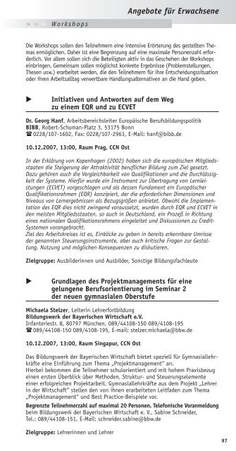 B erufsbildung 20 07 - Berufsbildung Bayern
