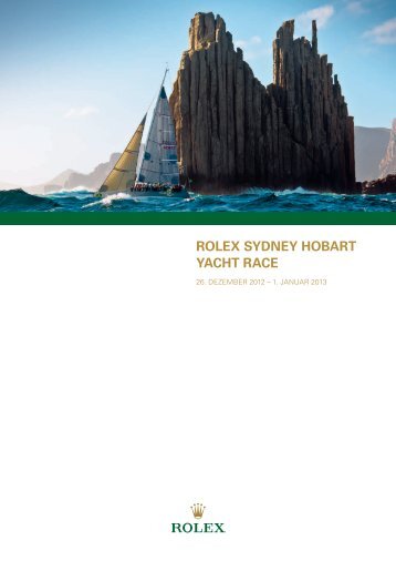 ROLEX SYDNEY HOBART YACHT RACE - Regattanews.com