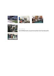 Neuausrichtung - Zivil-Militärische Zusammenarbeit der Bundeswehr