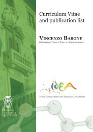 Curriculum Vitae and publication list - Area Download - Scuola ...