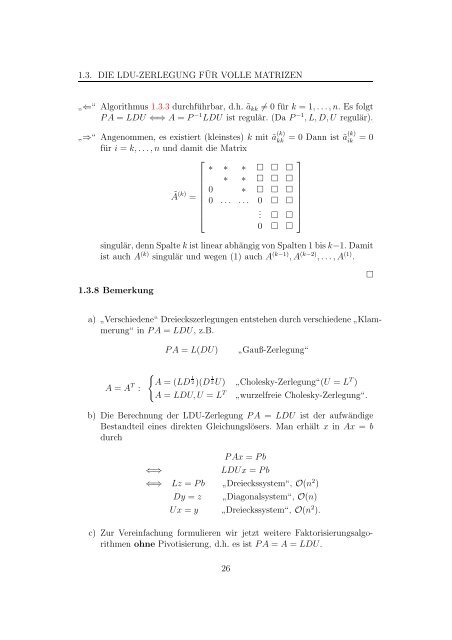 Algorithmen auf Graphen und dünn besetzte Matrizen - Bergische ...