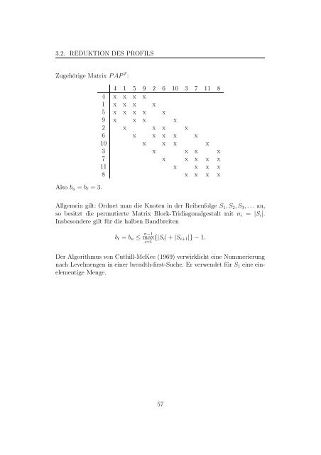 Algorithmen auf Graphen und dünn besetzte Matrizen - Bergische ...