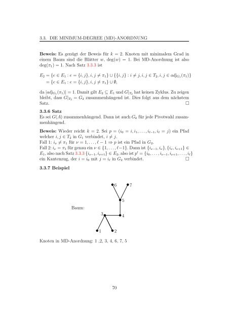 Algorithmen auf Graphen und dünn besetzte Matrizen - Bergische ...