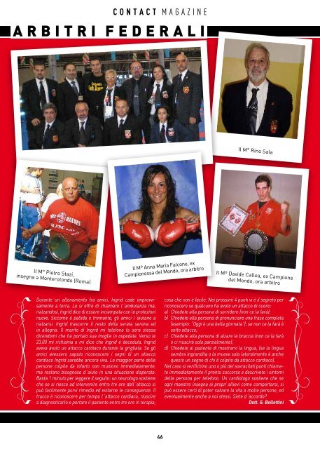 rivista di kick boxing - n - 1 karate - IAKSA Italia