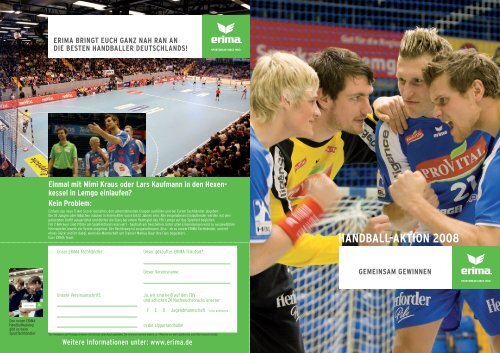 Erima Handball Aktion 2008 (5MB) - Sporttrikot
