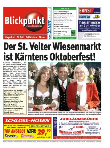Der St. Veiter Wiesenmarkt ist Kärntens Oktoberfest!