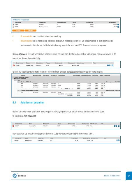 Starten met Twinfield - Crowe Horwath International