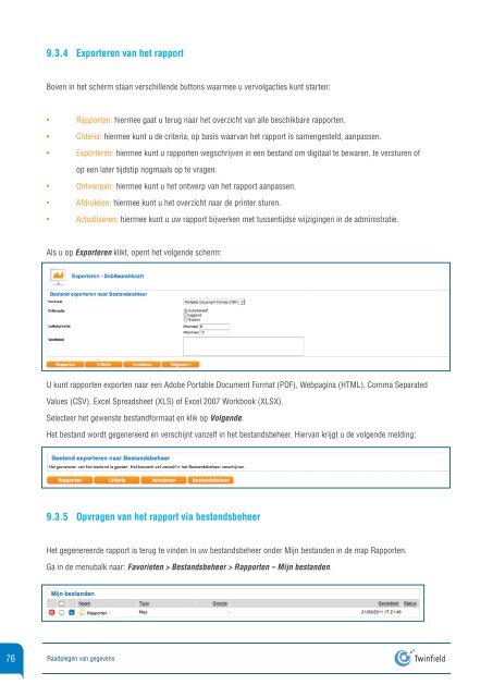 Starten met Twinfield - Crowe Horwath International