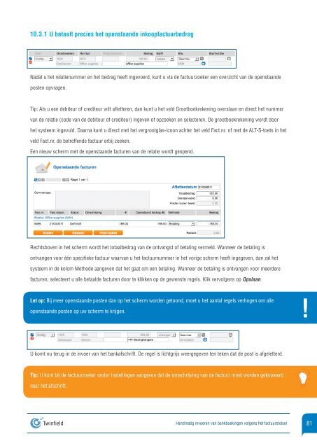 Starten met Twinfield - Crowe Horwath International