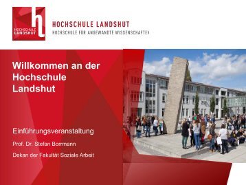 Fakultät Soziale Arbeit - Hochschule Landshut