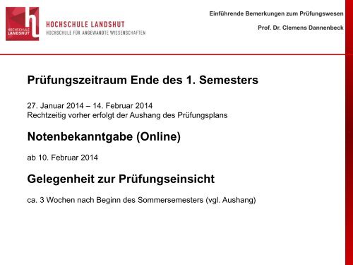 Fakultät Soziale Arbeit - Hochschule Landshut