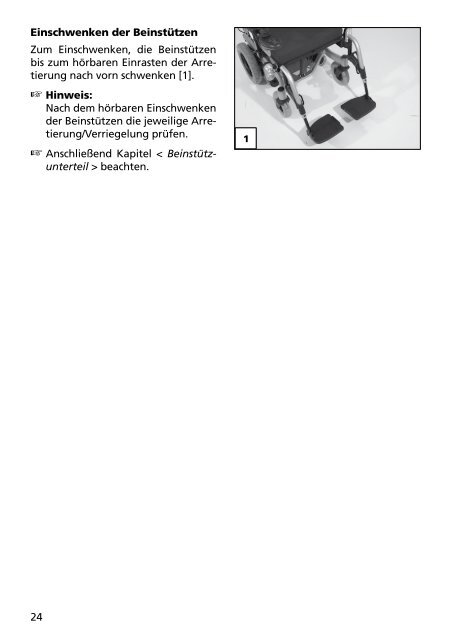 BEDIENUNGSANLEITUNG ElEktrorollstuhl - Meyra