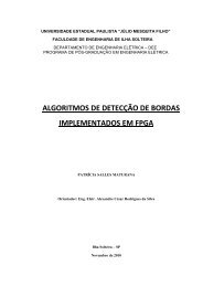 algoritmos de detecção de bordas implementados em fpga - Unesp