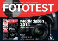 Mediadaten 2014 - FOTOTEST
