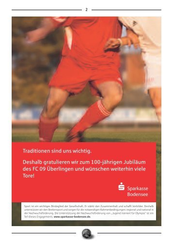 FC Ueberlingen Festschrift - FC 09 Ãœberlingen e.V.