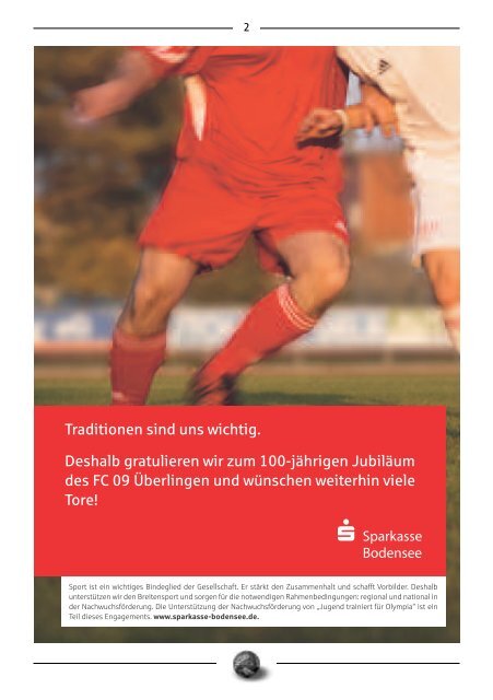 FC Ueberlingen Festschrift - FC 09 Ãœberlingen e.V.