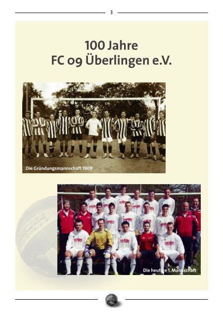 FC Ueberlingen Festschrift - FC 09 Ãœberlingen e.V.