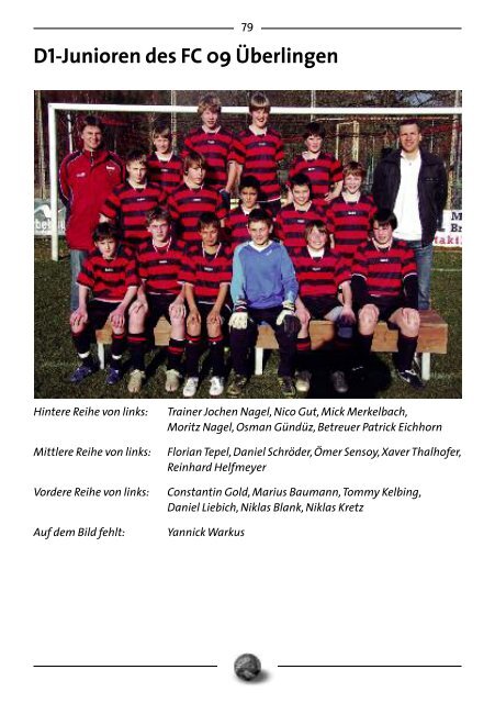 FC Ueberlingen Festschrift - FC 09 Ãœberlingen e.V.