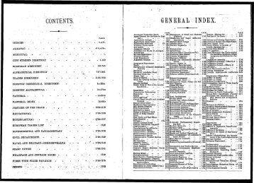 CONTENTS. GENERAL INDEX. - NSW Government